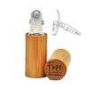 Muscle Recovery - Wood Roll-On Pure Essential Oils - 5ml Custom Name Laser Engraved On Bottle - $13.95
