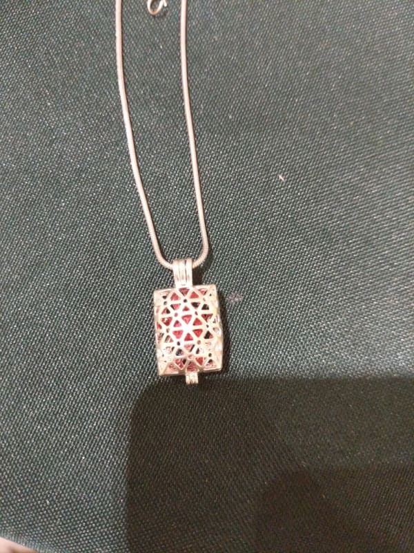 Box charm necklace