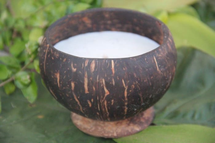 Coconut Shell Candle - Accessories