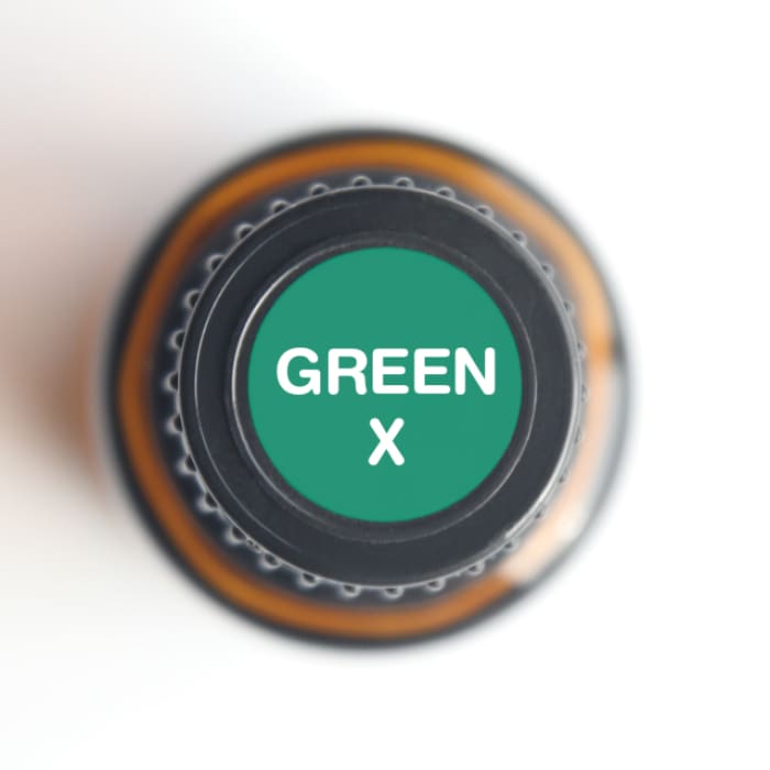 Green-X Oral Health 15-ml Essential Oil - Essential Oil Bottle
