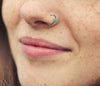 Lava Clip-On Nose Ring Light Green - Nose Ring