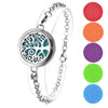 Tree Of Life Diffuser Bracelet With Variety Pack Color Felts (10 color options)